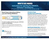 ORENCIA® Patient Resources | ORENCIA® (abatacept)